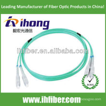 SC OM3 Duplex Fiber Optic Patch Cord manufacturer with high quality